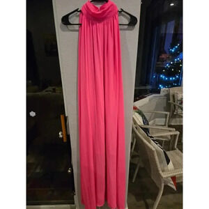 New York & Company Women's Pink Sleeveless Maxi Dress Size M Y2K Fairy